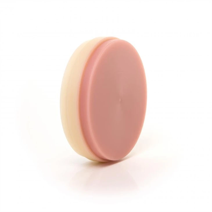 PMMA de varios colores-mezclados para dentaduras postizas completas